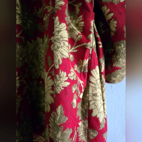 Vintage Hand Embroidery Floral Print Kantha Jacket - Picture 4 of 7